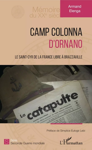 Camp Colonna d'Ornano - Armand Elenga - Editions L'Harmattan