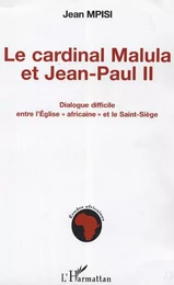 Le cardinal Malula et Jean-Paul II