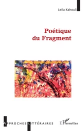 Poétique du fragment