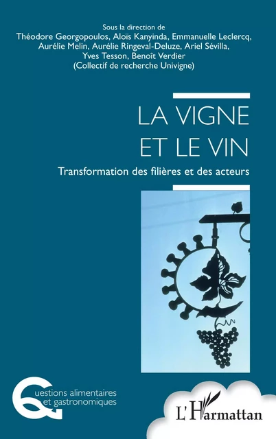 La vigne et le vin -  - Editions L'Harmattan