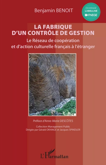 La fabrique d'un contrôle de gestion - Benjamin Benoît - Editions L'Harmattan