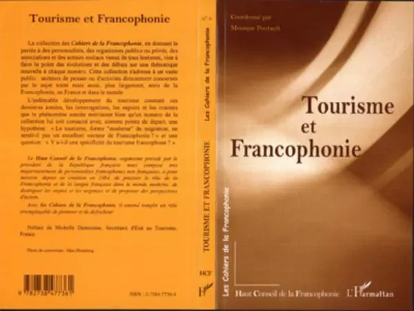 TOURISME ET FRANCOPHONIE - Monique Pontault - Editions L'Harmattan