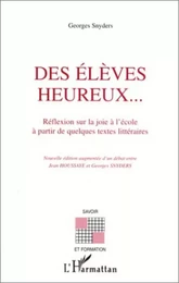 ÉLÈVES (DES) HEUREUX