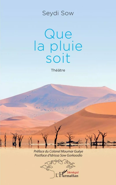 Que la pluie soit - Seydi Sow - Editions L'Harmattan