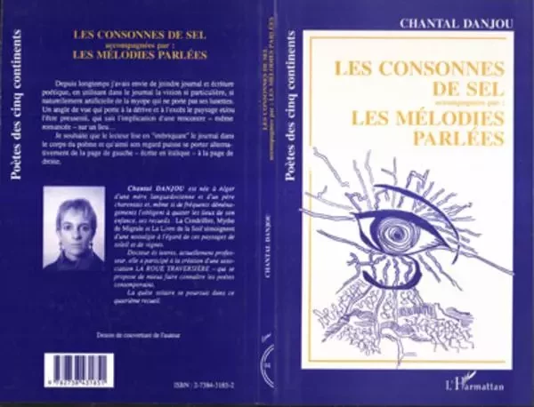 Les consonnes de sel - Chantal Danjou - Editions L'Harmattan