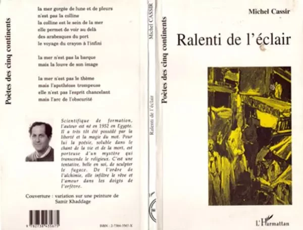 Ralenti de l'éclair - Michel Cassir - Editions L'Harmattan