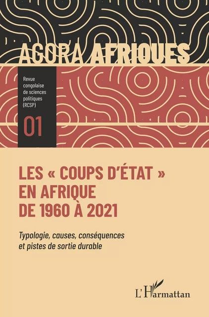 Les "coups d'État" en Afrique de 1960 à 2021 -  - Editions L'Harmattan