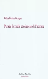 Pensée formelle et sciences de l'homme