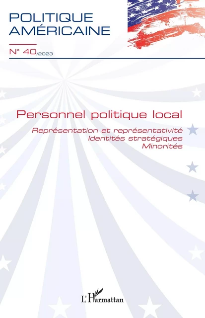 Personnel politique local -  - Editions L'Harmattan