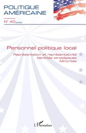 Personnel politique local