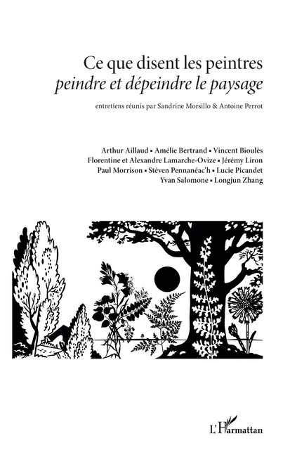 Ce que disent les peintres <i>peindre et dépeindre le paysage</i> -  - Editions L'Harmattan