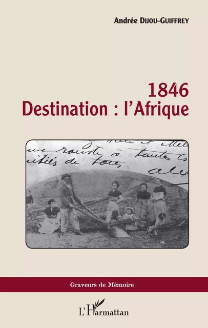 1846 - Andree Dijou guiffrey - Editions L'Harmattan