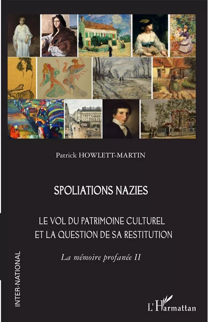 Spoliations nazies - patrick howlett-martin - Editions L'Harmattan