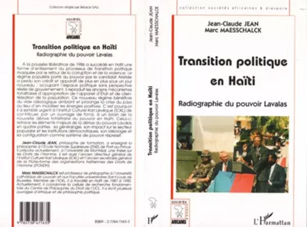 TRANSITION POLITIQUE EN HAÏTI - Marc Maesschalck, Jean-Claude Jean - Editions L'Harmattan