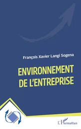 Environnement de l’entreprise