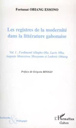 Les registres de la modernité dans la littérature gabonaise