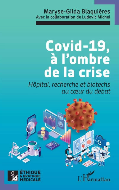 Covid-19, à l’ombre de la crise - Maryse-Gilda Blaquières - Editions L'Harmattan