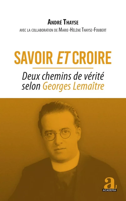 Savoir et croire - André Thayse - Academia