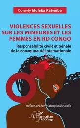 Violences sexuelles sur les mineures et les femmes en RD Congo