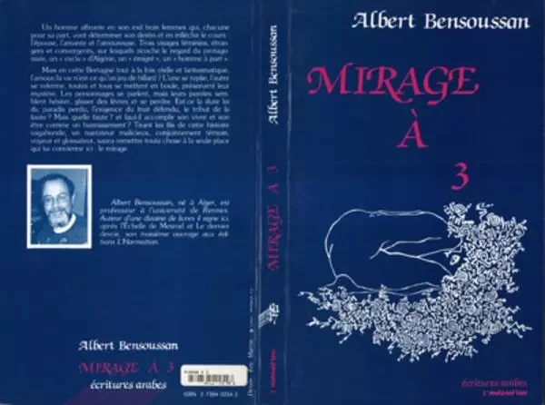 Mirage à 3 - Albert Bensoussan - Editions L'Harmattan