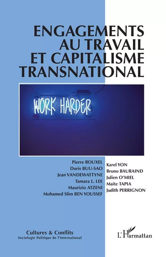 Engagements au travail et capitalisme transnational -  - Editions L'Harmattan