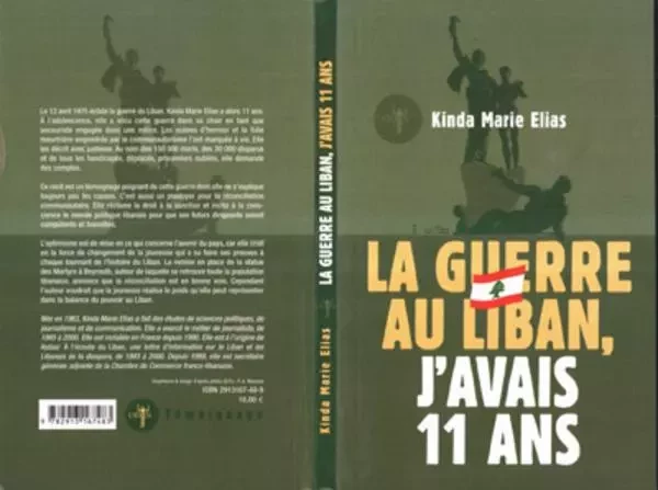 La Guerre au Liban, j'avais 11 ans - Kinda-Marie Elias - Odin éditions