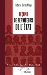 Leçons de serviteurs de l’État