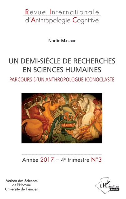 Un demi-siècle de recherches en sciences humaines - Nadir Marouf - Editions L'Harmattan