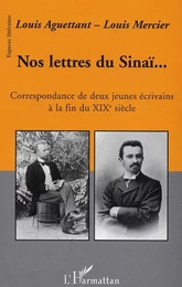 Nos lettres du Sinaï