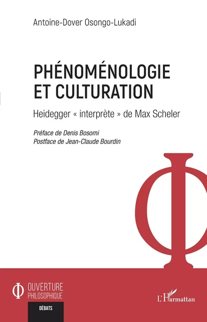 Phénoménologie et culturation - Antoine-Dover Osongo-Lukadi - Editions L'Harmattan