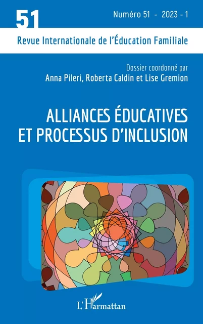 Alliances éducatives et processus d’inclusion - Véronique Francis - Editions L'Harmattan