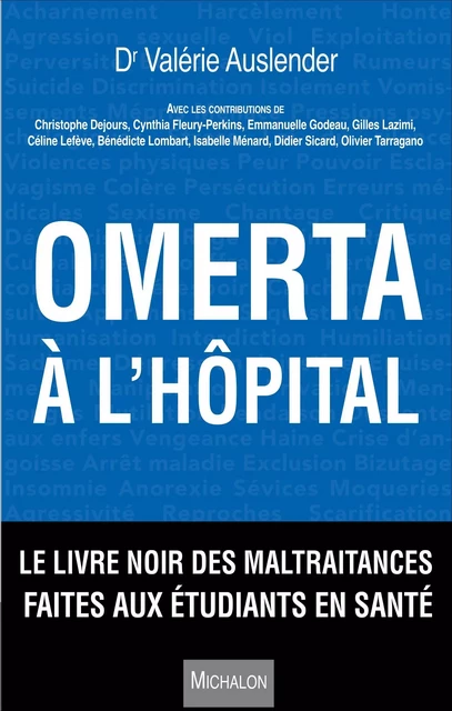 Omerta à l'hôpital - Valerie Auslender - Michalon