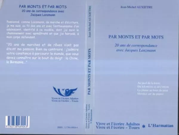 PAR MONTS ET PAR MOTS - Jean-Michel Auxiètre - Editions L'Harmattan