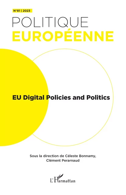 EU Digital Policies and Politics -  - Editions L'Harmattan