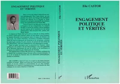 Engagement politique et vérités - Elie Castor - Editions L'Harmattan