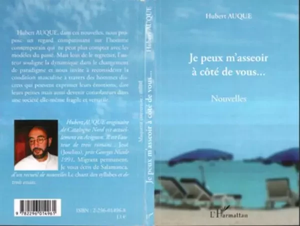 Je peux m'asseoir à côté de vous... - Hubert Auque - Editions L'Harmattan