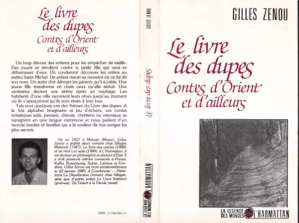 Le livre des dupes - Contes d'Orient et d'ailleurs - Gilles Zenou - Editions L'Harmattan