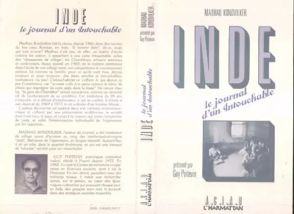 Inde: journal d'un intouchable - Guy Poitevin - Editions L'Harmattan