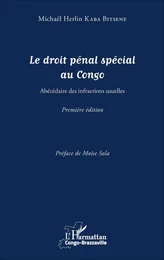 Le droit pénal spécial au Congo