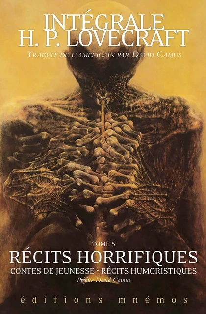 Récits horrifiques - H.P. Lovecraft - Éditions Mnémos