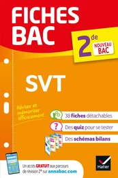 Fiches bac - SVT 2de