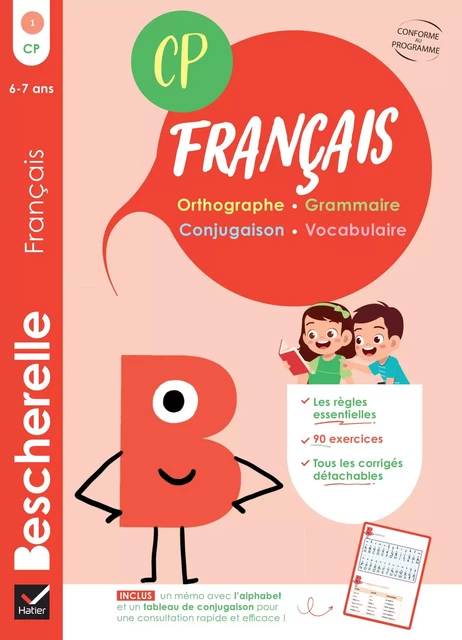 Bescherelle - Mon cahier d'entraînement en Français CP - 6 ans - Véronique Virzi-Roustan - Hatier