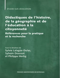 Didactiques de l’histoire, de la géographie et de l’éducation à la citoyenneté