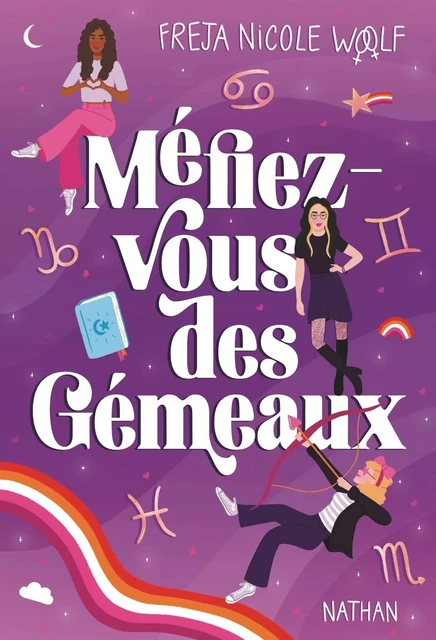 Méfiez-vous des gémeaux - Roman Grand Format - Livre numérique - Freja Nicole Woolf - Nathan