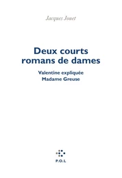 Deux courts romans de dames