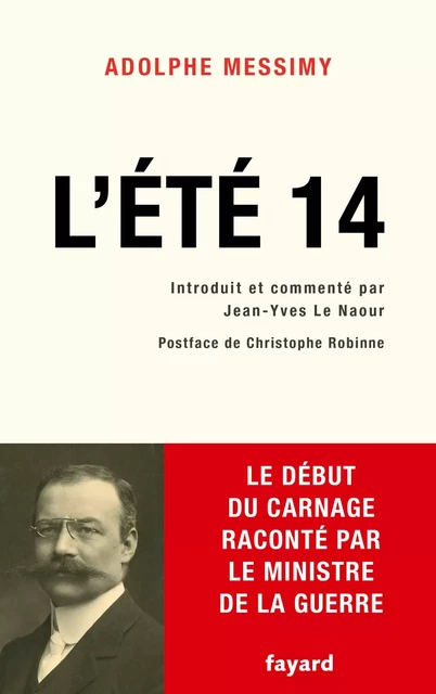 L'Été 14 - Adolphe Messimy - Fayard