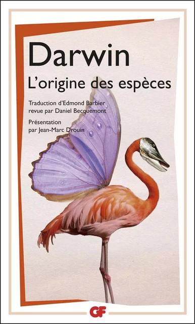 L'origine des espèces - Charles Darwin - Frémeaux & Associés