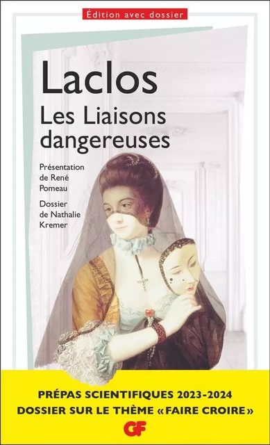 Les Liaisons dangereuses - Prépas scientifiques 2024 -  Choderlos De Laclos - Flammarion