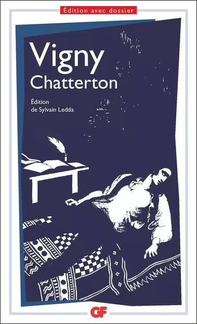 Chatterton - Alfred de Vigny - Flammarion