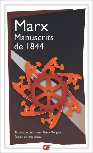 Manuscrits de 1844 - Karl Marx - Flammarion